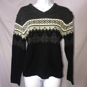 Acrylic/wool sweater